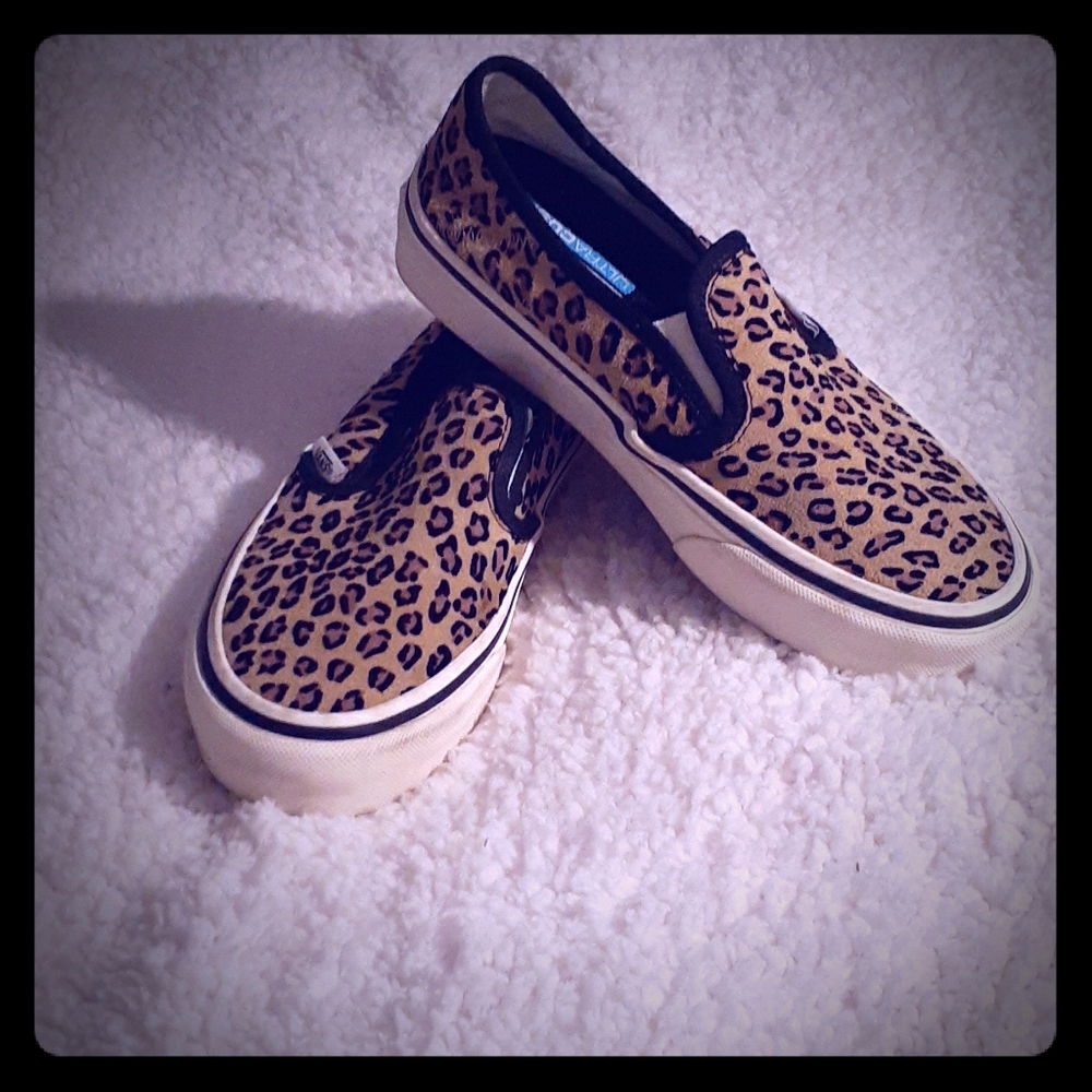cheetah print vans